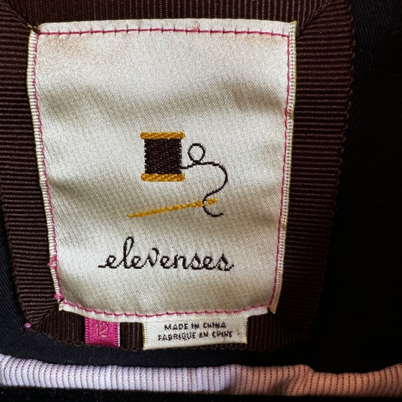 Elevenses nautical belted, navy blue jacket - Picture 2 of 4